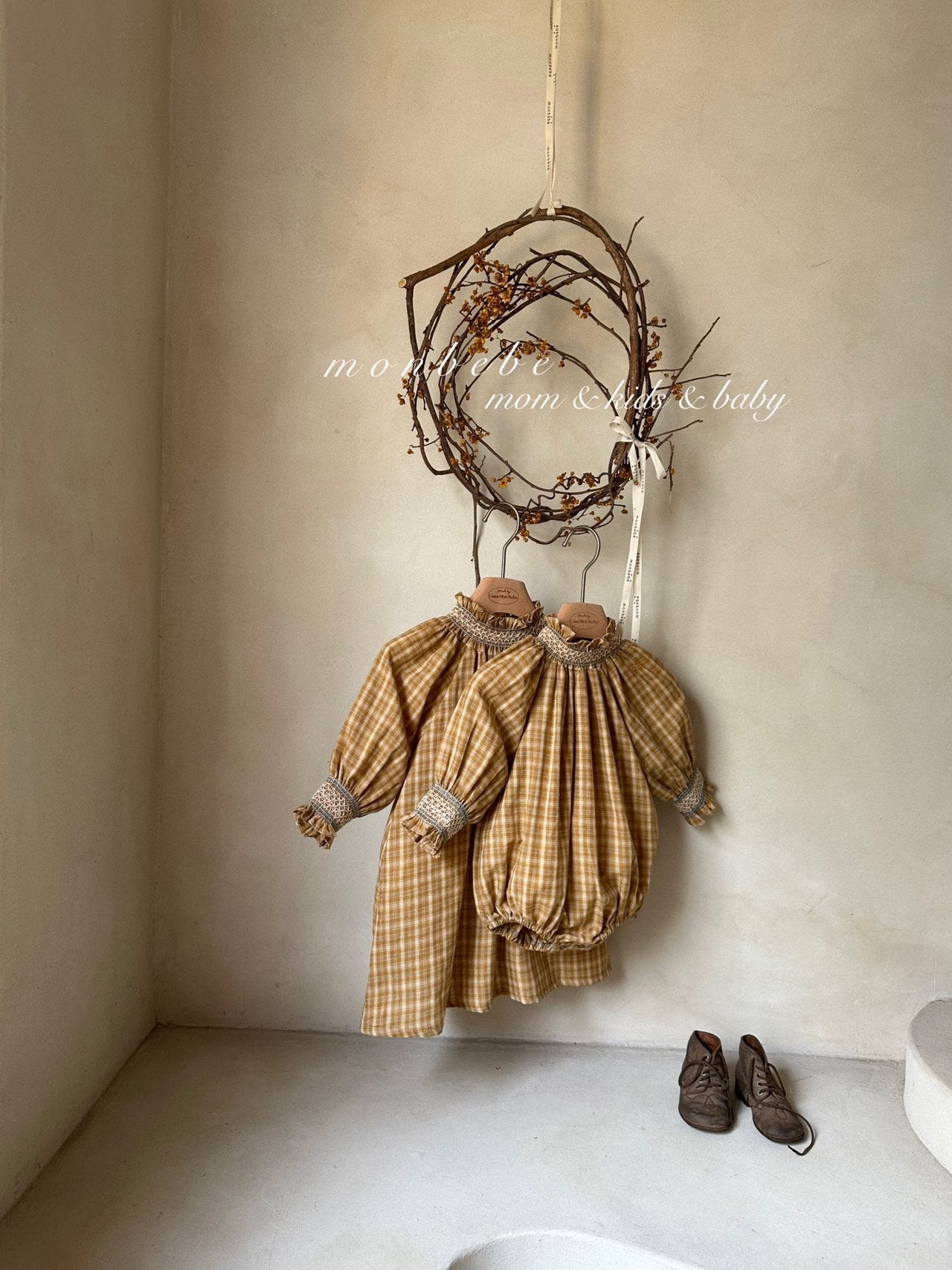 【即納】Madeleine check suit