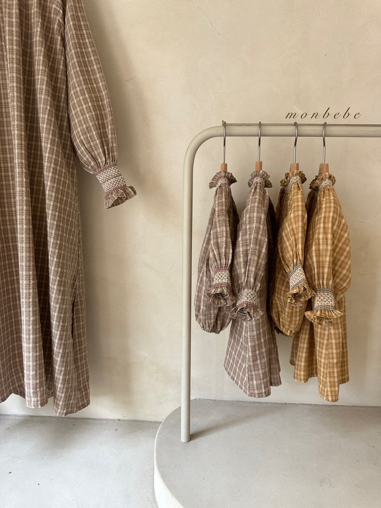 【即納】Madeleine check suit
